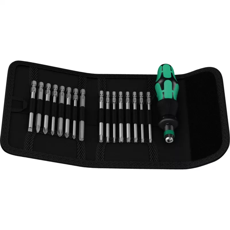 Wera Kraftform Kompakt 20 - Destornillador con juego de puntas - en bolsa (05051016001)