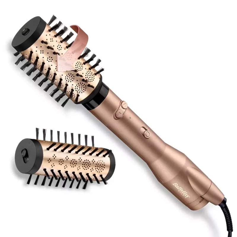 Secador de pelo y rizador Babyliss AS952E, dorado