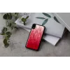 Funda para móvil iKins para iPhone XR — funda protectora bicolor pink lake y negra