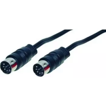 Cable de audio ShiverPeaks BS10005 5 m DIN (5 polos) negro
