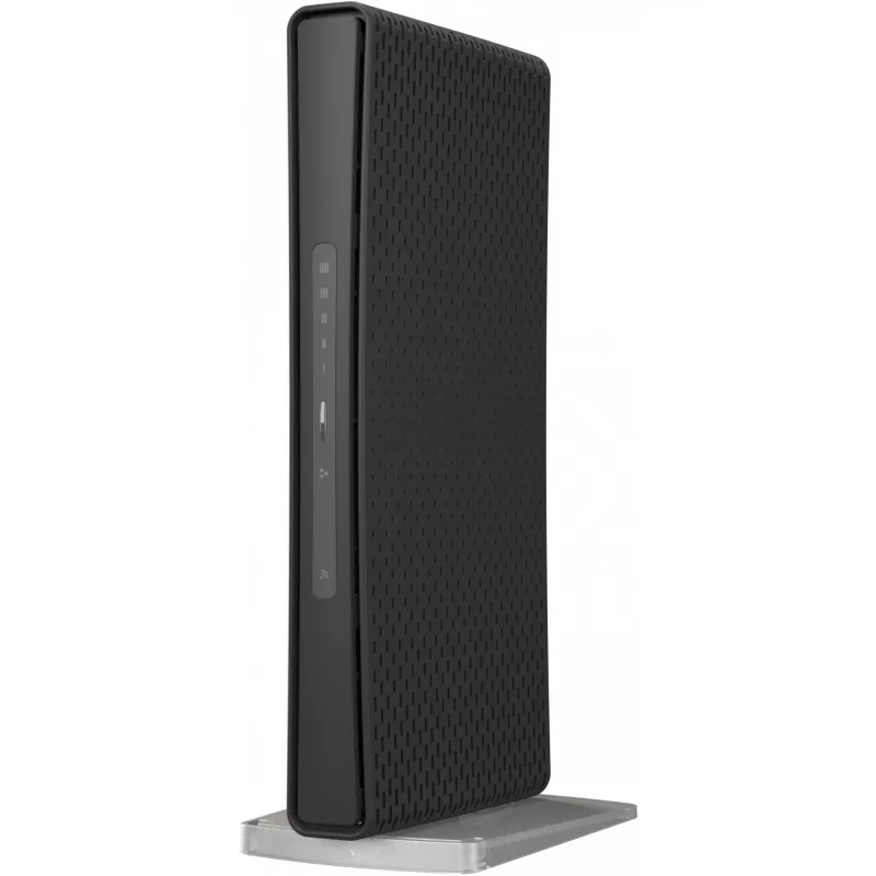 Router de sobremesa MikroTik hAP ac³ dualband Wi‑Fi 5, Qualcomm IPQ4019 719 MHz, 5x Gigabit RJ‑45, 1x USB, PoE, 2 antenas externas, negro