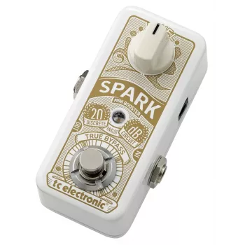 TC Electronic Spark Mini pedal de efectos blanco