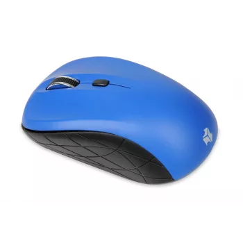 iBOX Rosella i009W IMOF009WBL ratón óptico inalámbrico, 3 botones, 800–1600 DPI, azul