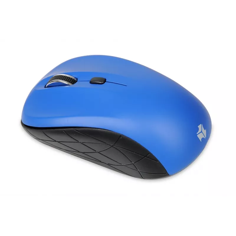 iBOX Rosella i009W IMOF009WBL ratón óptico inalámbrico, 3 botones, 800–1600 DPI, azul