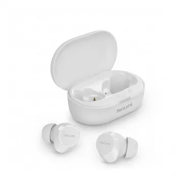 Auriculares inalámbricos True Wireless Bluetooth Philips TAT1209WT/97 Blancos