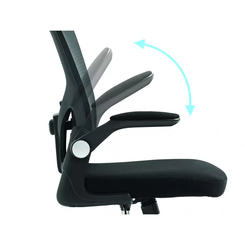 Silla gaming Sandberg ErgoFusion Basic asiento acolchado respaldo de malla negro