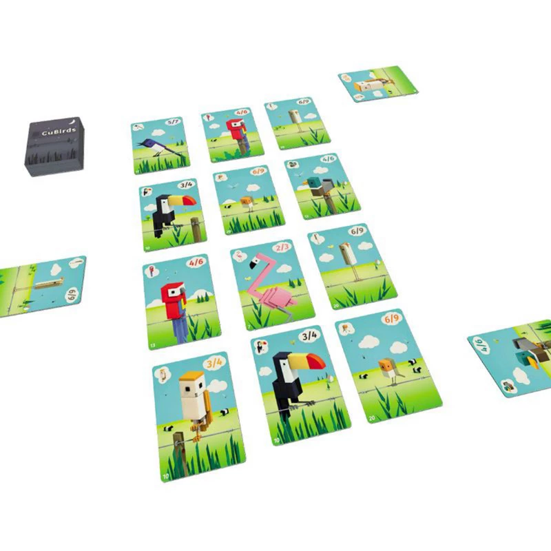 CuBirds, juego de mesa