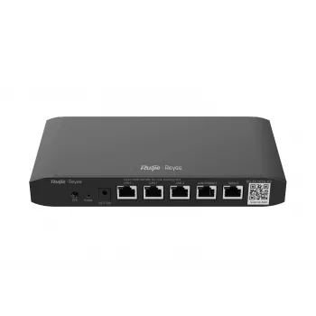Router Wi-Fi RUIJIE RG-EG105G-V3 dual band Wi‑Fi 5, 2 núcleos, 128 MB RAM, 32 MB Flash, 4 puertos LAN + 2 WAN Gigabit, negro