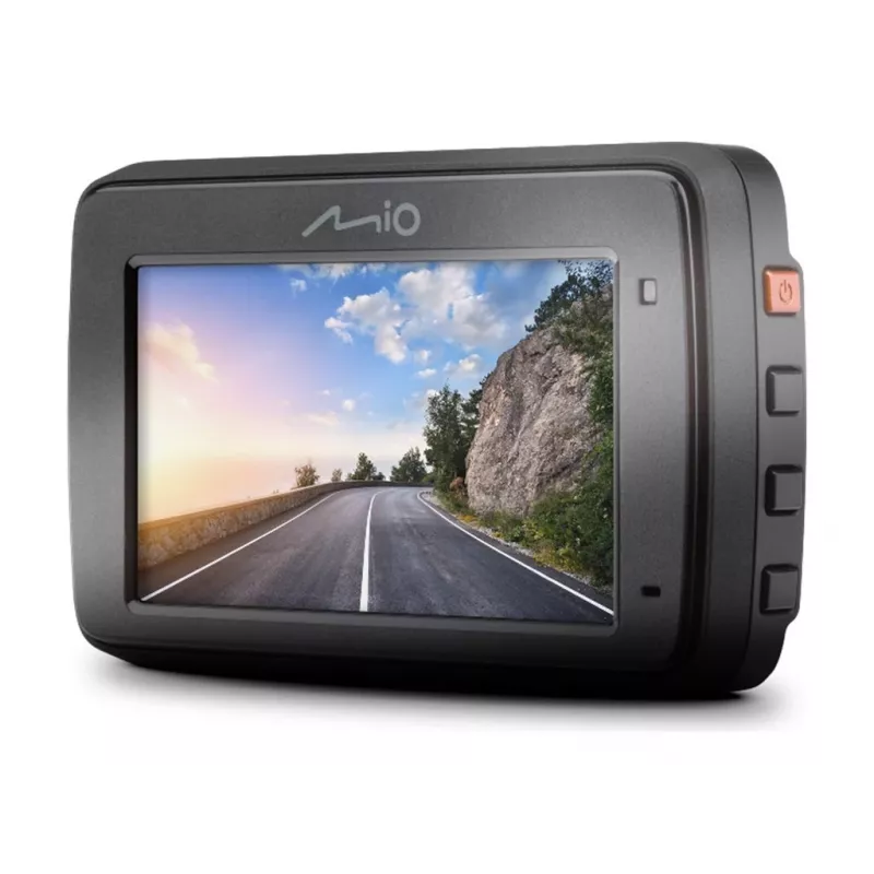 Dashcam MIO MiVue 802 cámara para coche, 2560×1440 QHD 140° 60fps, pantalla de 2,7 pulgadas, batería/USB, microSD hasta 128 GB, G-Shock, detección de colisiones