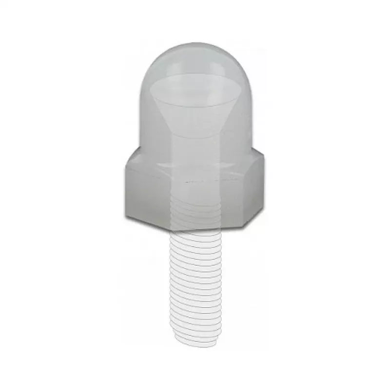 Tapa protectora hexagonal con rosca interior para tornillo M5 DeLOCK 60235