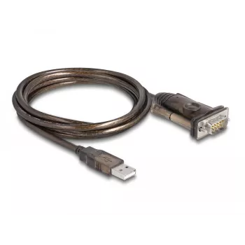 Adaptador USB 2.0 Type-A a serie RS-232 D-Sub 9 pines conector macho DeLOCK 62646
