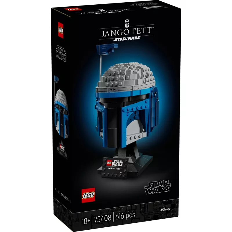 LEGO Star Wars 75408 Casco de Jango Fett, 616 piezas, 18+
