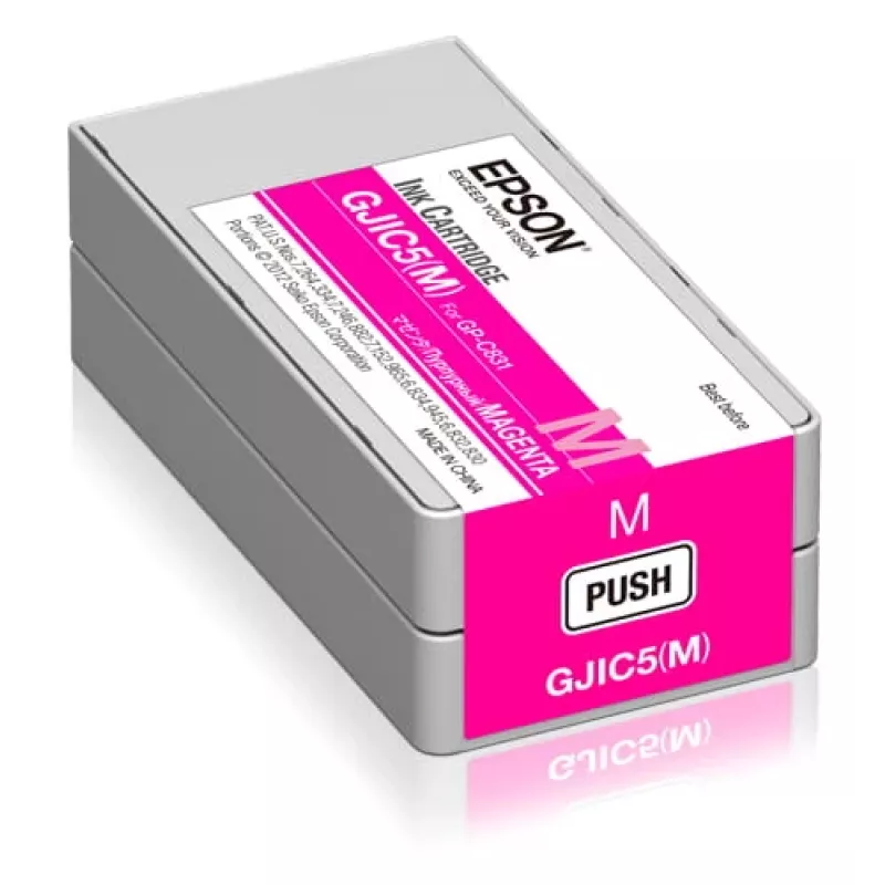 Epson GJIC5(M): cartucho de tinta para ColorWorks C831 (magenta) (cantidad mínima de pedido = 10)