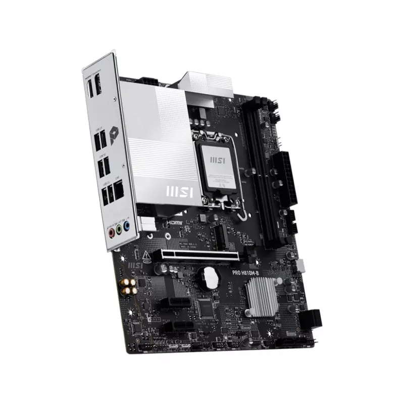 Placa base MSI PRO H810M-B Intel H810 LGA 1851 (Socket V1) micro ATX