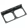 Soporte para radiador Barrow 240 mm - Negro