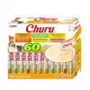 Snack para gatos Inaba Foods Churu Varieties — pollo, 60 tubos de 14 g
