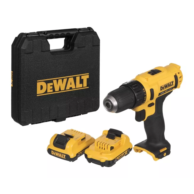 DeWALT DCD atornillador-taladro inalámbrico 10,8V batería Li-Ion, enchufe europeo