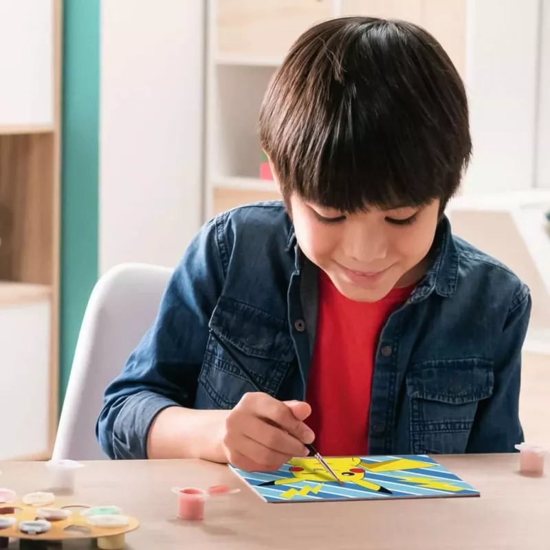 Set de pintura Ravensburger CreArt — Pikachu travieso (modelo 25557), set de pintar por números