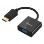 Convertidor de vídeo MediaRange HDMI a DVI-I 20 cm negro 3840x2160@60fps