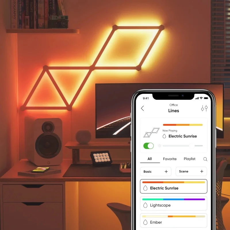 Luz de ambiente Nanoleaf NL59-K-0002LW-9PK-EU