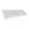 Teclado CHERRY KC 1000 oficina USB QWERTZ alemán gris