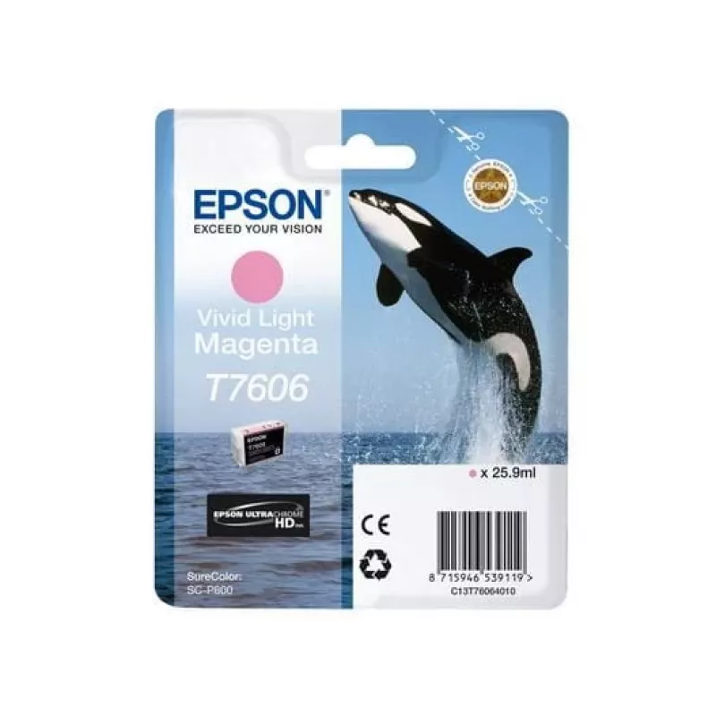 Cartucho de tinta Epson C13T76064N10 1 ud. original magenta claro