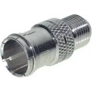 Adaptador coaxial conector rápido F a conector hembra F ShiverPeaks 85320 para conexión rápida