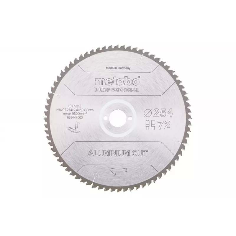 Disco de sierra circular Metabo 628447000 25,4 cm