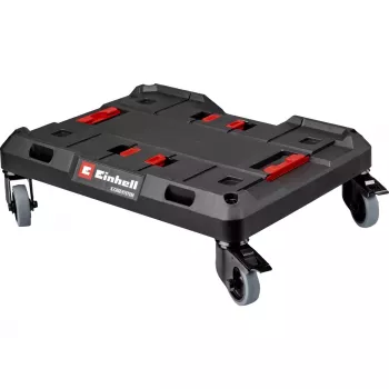 Plataforma rodante para caja de sistema EINHELL E-Case, negra, capacidad de carga hasta 120 kg