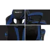 Silla gaming Huzaro FORCE 2.5 azul MESH con asiento de malla negra, azul