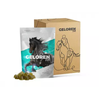 Complemento para caballos CONTIPRO GELOREN Horse HA Joints 450 g — apoyo articular con ácido hialurónico, sobre sólido