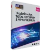 Bitdefender Total Security + Premium VPN | 5 PC | 1 año | Solo UE
