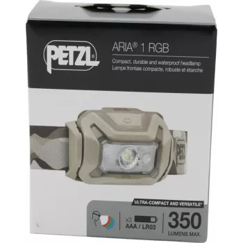 Petzl ARIA 1 RGB linterna frontal camo (E069BB01)