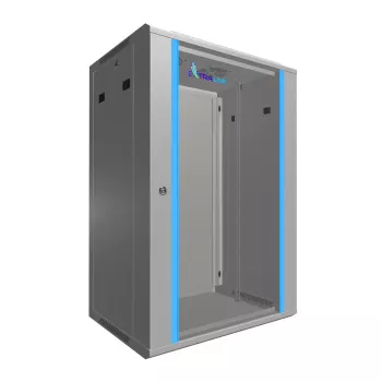 Rack de pared Extralink 18U 600x450 gris