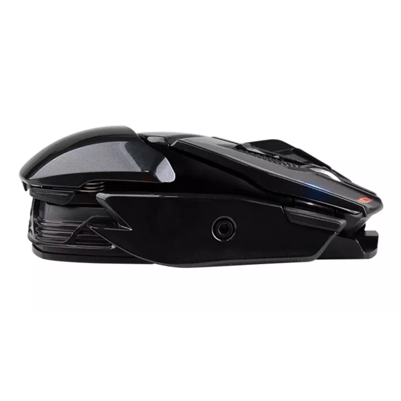 Mad Catz M.M.O. 7+ ratón gaming inalámbrico, negro
