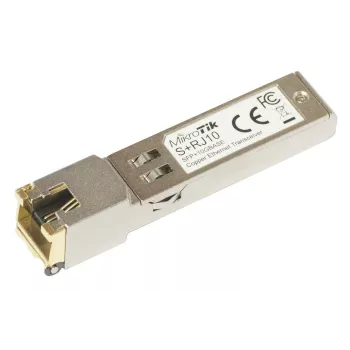 Mikrotik S+RJ10 módulo transceptor de red 10000 Mbit/s SFP+