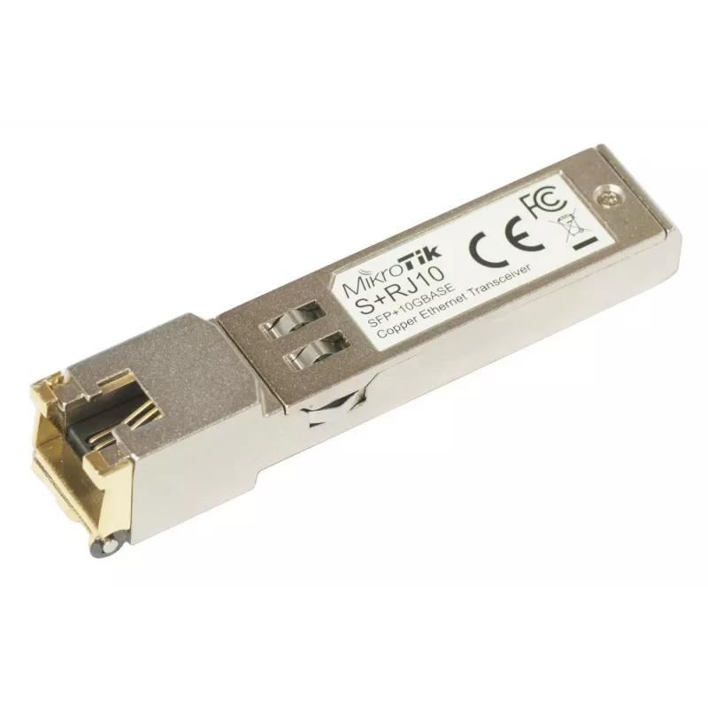 Mikrotik S+RJ10 módulo transceptor de red 10000 Mbit/s SFP+