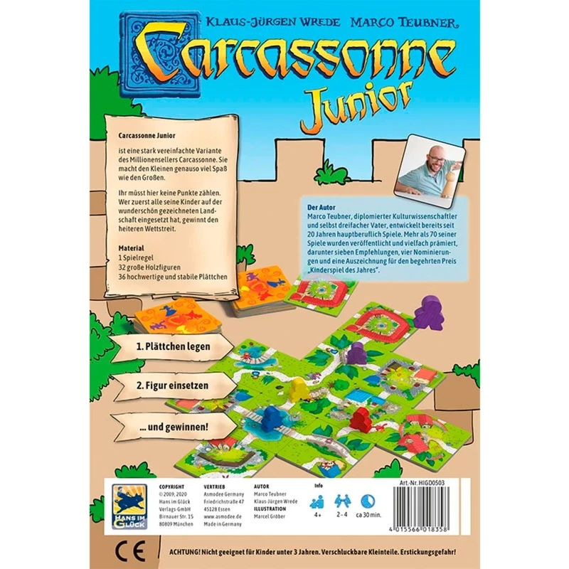 Carcassonne Junior Juego familiar