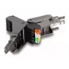 Cable de red DeLOCK conector macho RJ45 Cat.8.1 STP sin herramientas negro