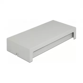 Panel de parcheo DeLOCK Keystone 12 puertos gris