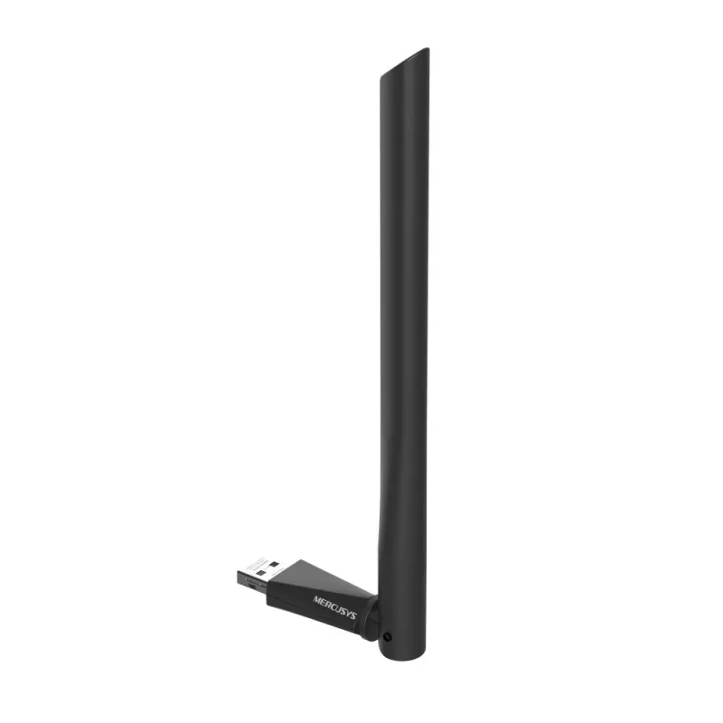 Mercusys MA30H adaptador Wi-Fi USB AC1300 High Gain de doble banda, negro