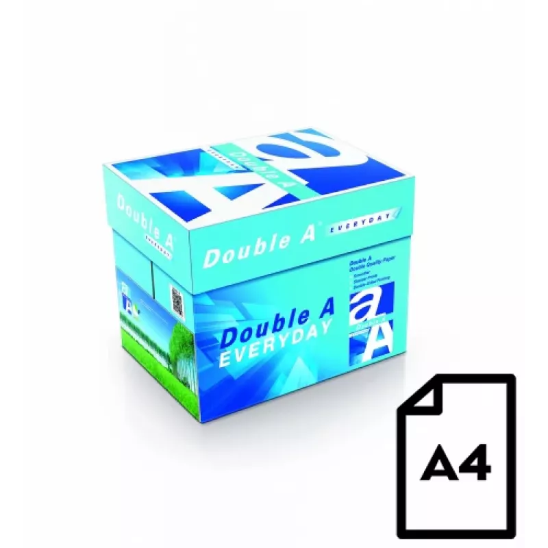 Papel Double A (categoría A), A4, 70g, 500 hojas