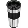Cafetera de goteo CLATRONIC KA 3733 — depósito de agua de 0,4 l, cafetera de acero inoxidable para 1 taza