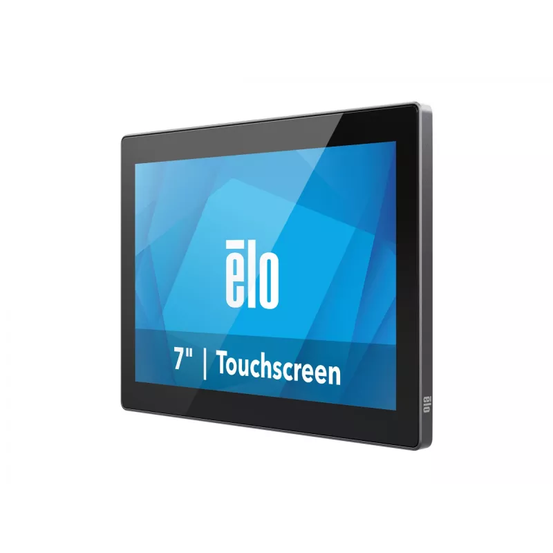 Elo 0704LS, 17,8 cm (7''), Projected Capacitive, 10 TP, USB-C, Kit, monitor táctil gris oscuro, diagonal de pantalla: 17,8 cm (7''), Projected Capacitive, 10 puntos, resolución: 1280 x 800 Pi