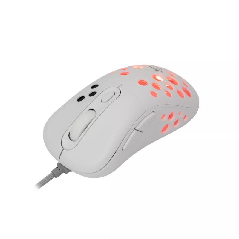 Ratón White Shark GM-5013 Azrael White USB