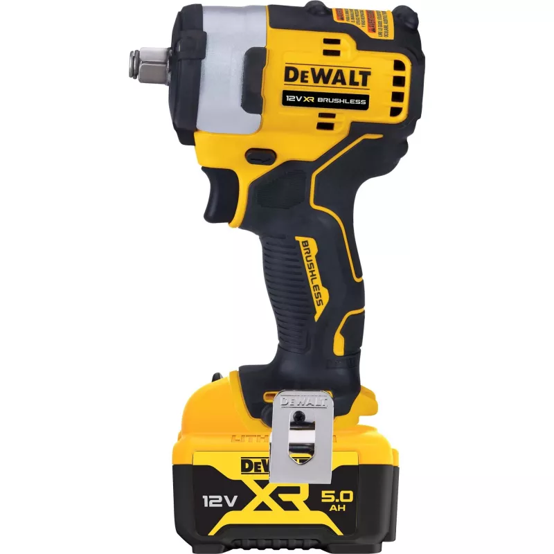 DeWALT DCF901P2-QW Llave de impacto 1/2 pulgadas 340 N·m Negro, Amarillo 12 V