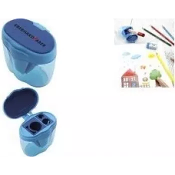 Sacapuntas de depósito triple FABER-CASTELL Colori Blue (585149)