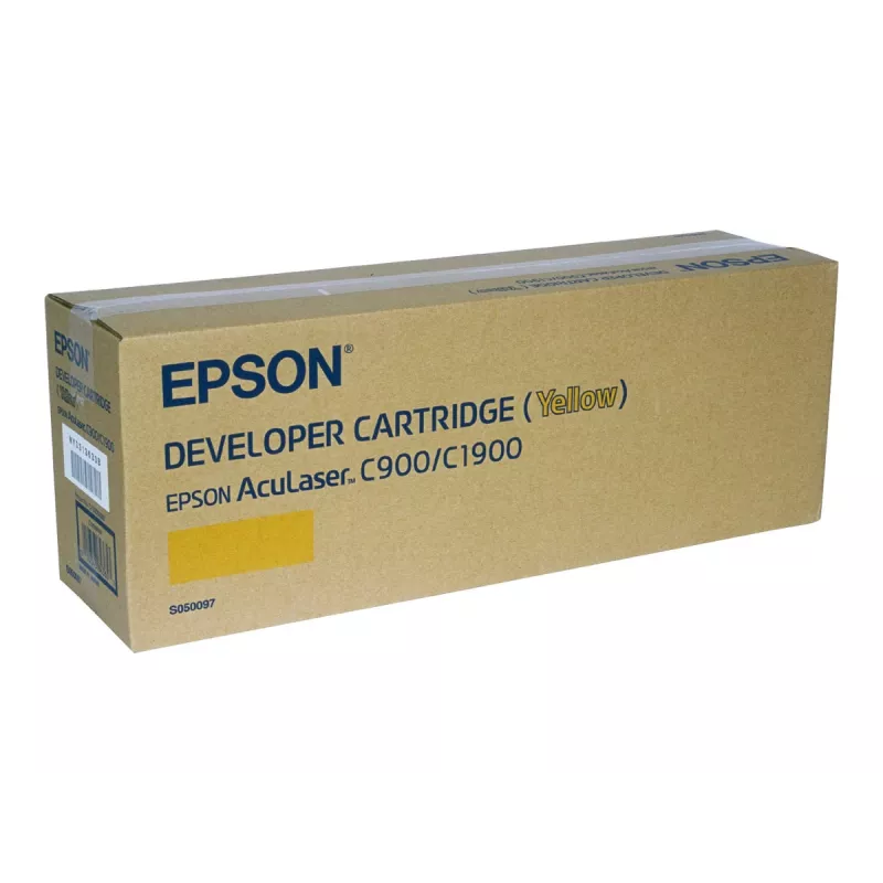 Epson S050097 (C13S050097) Cartucho de tóner para AcuLaser C1900, amarillo, 4500 páginas