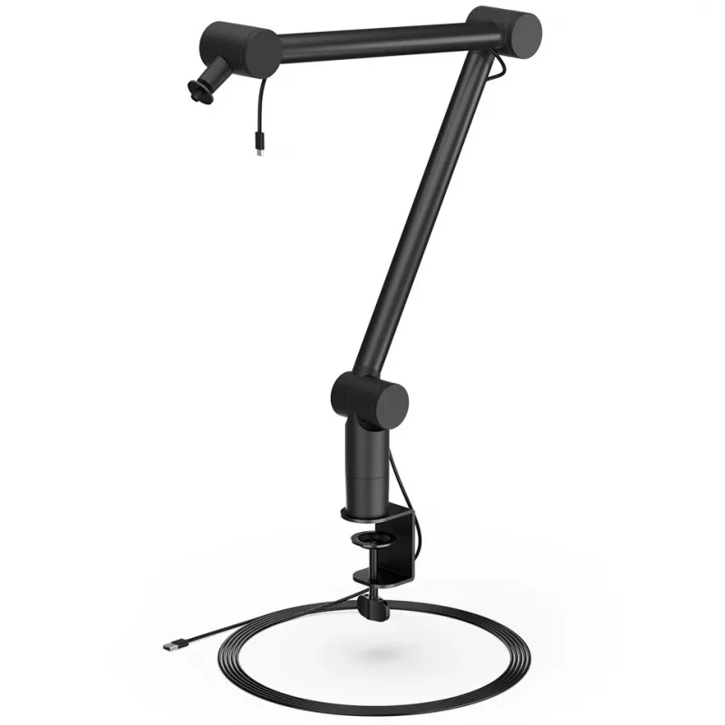Pie de micrófono con jirafa ENDORFY EY0A005 base de montaje para escritorio Negro
