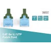 Latiguillo de red DIGITUS CAT5e U/UTP, 3 m, RJ-45 a RJ-45, verde